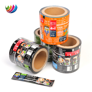 Personnalisé Flexible Facile À Déchirer En Plastique Bopp/CPP/PE Instant Café Lait Soupe Mélange Poudre Bâtonnets Sachet Emballage Rouleau <span class=keywords><strong>Film</strong></span> - Product Image 1