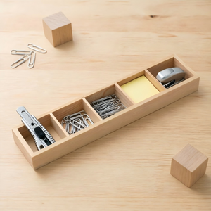 Boîte en bois <span class=keywords><strong>Ricard</strong></span> rectangulaire personnalisée pour cosmétiques de bureau, fruits secs et cadeaux - Product Image 2