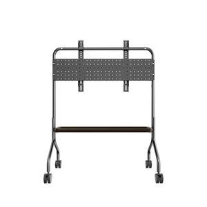 Draagbare rollende tv-<span class=keywords><strong>trolley</strong></span>, geschikt voor tot 40 kg, mobiele tv-wagen met wielen voor 32-65 inch tv's - Product Image 2