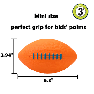 Balones de Rugby de Espuma PU con Logotipo Personalizado, Juguetes Antiestrés Blandos y Aprietables para Niños y Adultos - Product Image 2