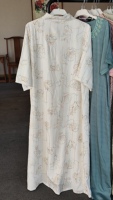 Robe Abaya de luxe fantaisie brodée devant et derrière, blanche, pour femmes musulmanes du Moyen-Orient, été