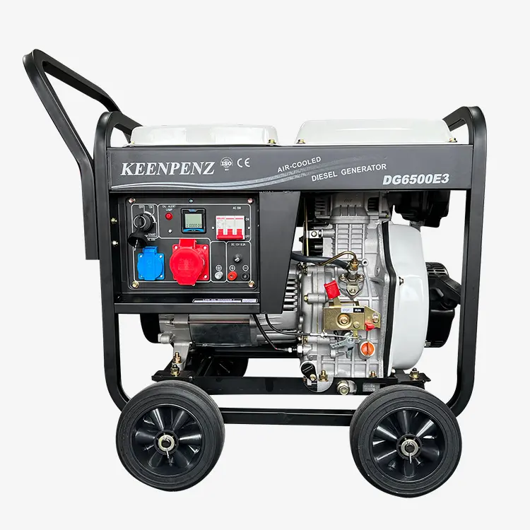 Best prices 5kw 10kw 15kva electric start open frame portable diesel generators set