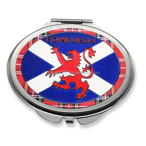 Guyane Souvenir Toucan Perroquet Miroirs De Poche Lumineux Voyage Maquillage Compacts Rond/Carré/Coeur Miroir Fille Voyage Plié Miroirs - Product Image 4