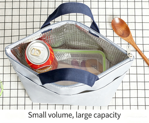 Sac isotherme personnalisé avec logo, mini sac isotherme pour bento, sac à lunch personnalisé avec logo pour adulte, <span class=keywords><strong>repas</strong></span> chaud, thermique, petit MOQ CD08 - Product Image 4