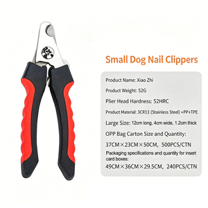 Luxury Eco-Friendly <b>Dog</b> Pet Nail Clipper Cutter <b>Scissors</b> Set Plastic Grooming Clippers for <b>Dogs</b> & Cats - Product Image 2