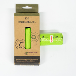 Bolsas de Basura para Exteriores Biodegradables y Compostables al 100%, Ecológicas, con Impresión de Logotipo Personalizado al por Mayor, Bolsas para Excremento de Perro, Bolsas para Mascotas - Product Image 1