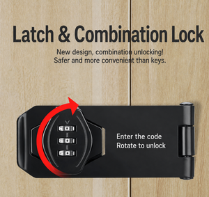 Anti-theft Combination Locks Keyless Stainless Steel Bedroom Security Cabinet Password Lock Door Locks Shoe Cabinets Drawers - Product Image 2