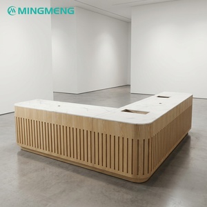 <span class=keywords><strong>Comptoir</strong></span> de bar et de cocktails en <span class=keywords><strong>bois</strong></span> en forme de L, style <span class=keywords><strong>industriel</strong></span>, luxe léger, taille personnalisée, créatif, pour usage commercial - Product Image 5