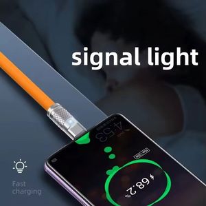 Hot Sale Zinc Alloy Connector 1M Silicone Multiple <b>USB</b> <b>C</b> Fast Charging Data <b>Cable</b> for Mobile Phones - Product Image 5