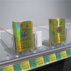Hookei tobaccoes ชั้นวางแสดงพลาสติกสำหรับชั้นวางของในซูเปอร์มาร์เก็ต - Product Image 3