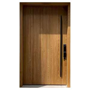 Puerta de Entrada Arquitectónica Prima: Diseño Elegante que Complementa la Fachada del Edificio - Product Image 1