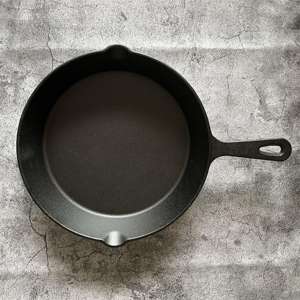 ชุดเครื่องครัวเหล็กหล่อ 4 ชิ้น - กระทะย่าง จานร้อน กระทะทอด ทนทาน ไม่ติดกระทะ อุปกรณ์ครัวสำหรับบ้านและ<span class=keywords><strong>ร้าน</strong></span>อาหาร - Product Image 1