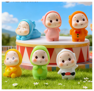 Juguetes en miniatura para niños, personas pequeñas 2026, bonitas muñecas de boda de dibujos animados, figurita para hombre y niño, pequeñas artesanías de resina para bebés y niños - Product Image 3