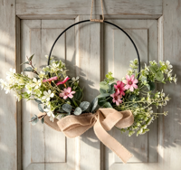 Karangan Bunga Eucalyptus Buatan Warna Pink 42CM, Laris Manis, Hadiah Natal Sempurna, Dekorasi Rumah & Pernikahan