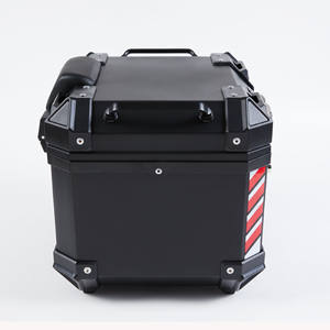 Caja Cuadrada de Plástico y Aleación para Motocicleta de 35L, Directo de Fábrica, con Respaldo y Forro, para Equipo de Motocicleta - Product Image 3