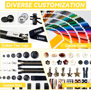 Tessuto in PVC colorato in poliestere ricamato con toppe di pizzo per cucire vestiti per spalle al collo abito Deconation CD52 - Product Image 3