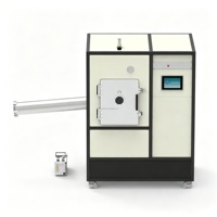 Four à induction sous vide pour filage à chaud d'alliages amorphe HW - Coulée de bandes à grande vitesse, facile à utiliser, certifié CE, garantie 1 an