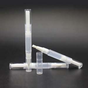 Tube vide transparent rond de 1,5 ml à 5 ml pour brillant à lèvres, huile à cuticules, vernis à ongles, blush, accessoires de maquillage, stylo rotatif avec pinceau cosmétique - Product Image 5