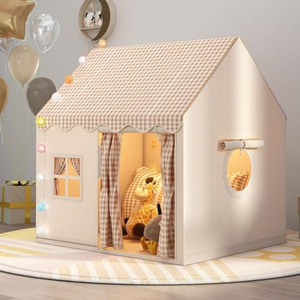 <span class=keywords><strong>Tenda</strong></span> per Bambini Lavabile Quattro Stagioni con Tetto a Rete, Una Camera da Letto, Luci Stellari e Bandiere, Borsa per il Trasporto, per Uso Interno/Esterno - Product Image 6