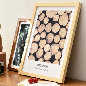Cornice Versatile in Legno Massello per <span class=keywords><strong>Foto</strong></span>, Disponibile in Diverse <span class=keywords><strong>Dimensioni</strong></span>, da Parete o da Tavolo, per Esposizione di Album - Product Image 1