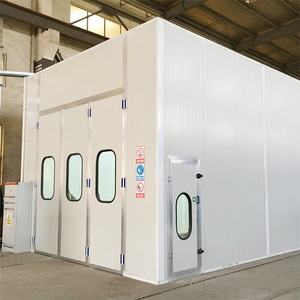 <span class=keywords><strong>Cabine</strong></span> <span class=keywords><strong>de</strong></span> <span class=keywords><strong>peinture</strong></span> à pulvérisation latérale avec éclairage LED chauffant électrique Sunmo approuvée CE - Product Image 4