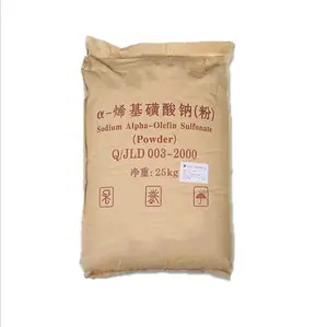AOS 92% CAS 68439-57-6 Alpha Olefin Sulfonate白色粉末洗剤用AOS