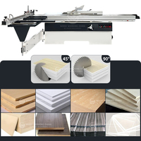 HZ507 Petite scie circulaire à panneaux coulissante CNC portable pour couper le bois Scie sur table Machine à travailler le bois