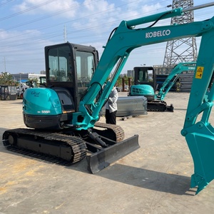 Mini Excavadora Kobelco SK55SR Usada, Mini Excavadora Kobelco SK55 con Excelente Rendimiento a Bajo Precio - Product Image 4