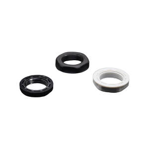 Écrou hexagonal métrique en nylon noir et blanc M5-M114, pince-câble en plastique avec écrou <span class=keywords><strong>de</strong></span> blocage pour boîtier électrique, fixations OEM d'usine - Product Image 3