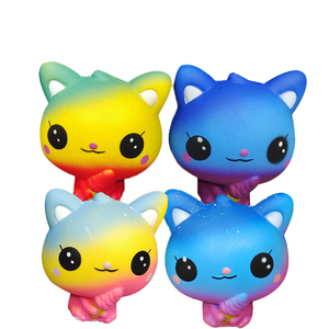 PU chậm reboud cầu vồng Astral Kem mèo squish đồ chơi cho trẻ em căng thẳng cứu trợ bóp đồ chơi mới lạ - Product Image 5