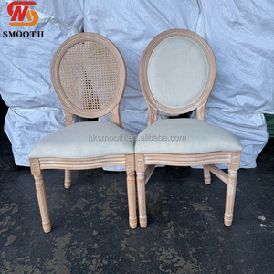 SMOOTH Elegant Wood Hotel <b>Chair</b> with Soft Cushion Modern Design Indoor Outdoor <b>Chair</b> for Wedding Event Decor - Product Image 1