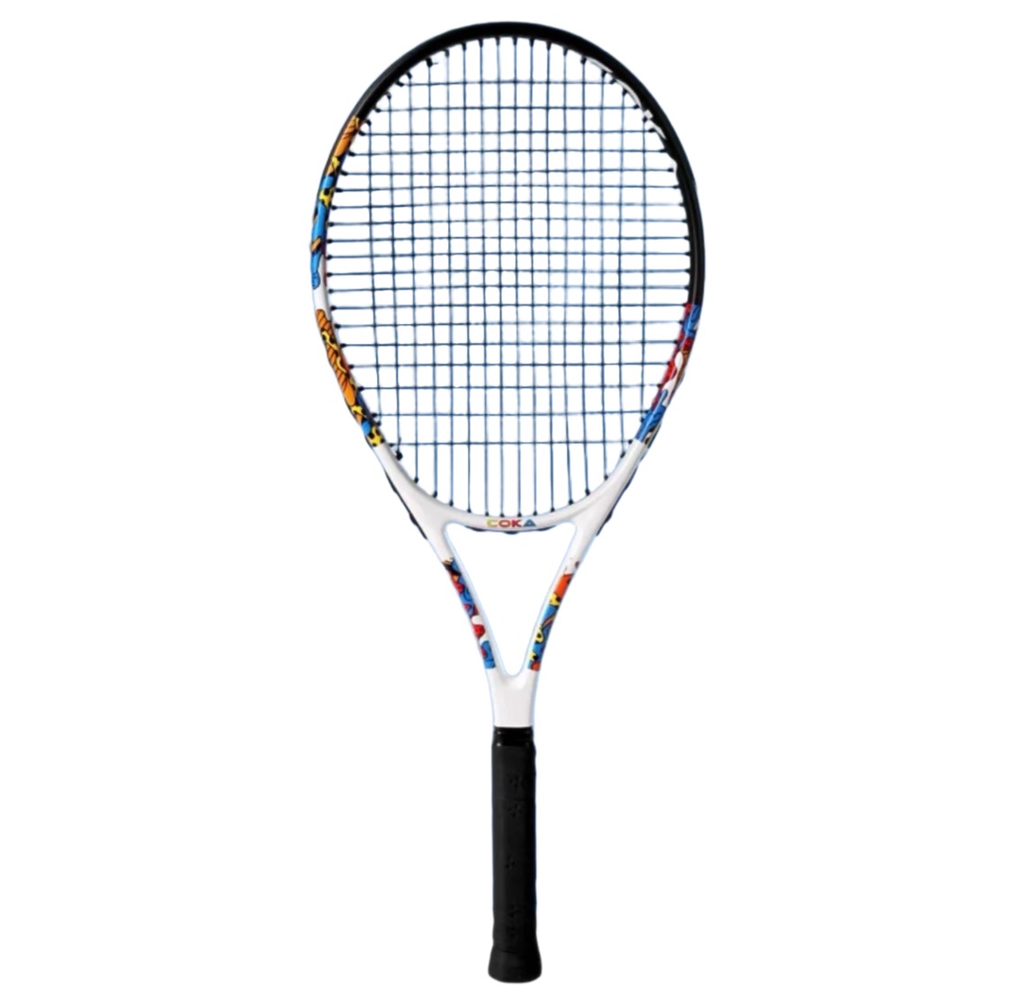 White -3-ball trainer with string
