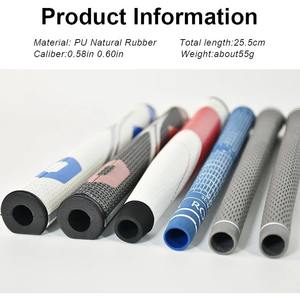 Wholesale Classic <b>TPE</b> PU Leather Double Color Custom Golf Iron Grips Oversized Midsize Eco-Friendly Colorful Rubber Grip - Product Image 6