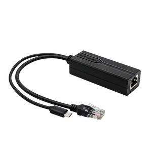 Gigabit 48V 5V 2.4A 10/100/1000Mbps Tipo-C POE Splitter Power Ethernet IEEE802.3Af/At Separador de Poe estándar Conmutadores de red - Product Image 1