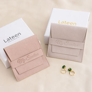 Customized Logo 9*9cm Necklace <b>Gift</b> Packaging <b>Box</b> Jewelry and Cosmetic Paper Drawer for Sliding <b>Gift</b> Wrap - Product Image 5