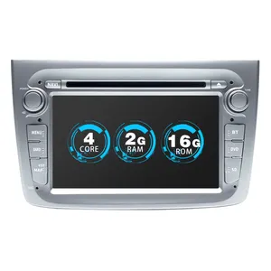 1 Din Android 10汽车GPS Navi为Alfa Romeo Mito 2008- CANBUS汽车收音机视频立体声多媒体系统方向盘控制