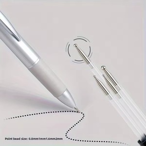 Stylo à points pour nail art, outils de nail art en forme de stylo à bille, kit de manucure pour le dessin de points, pour la maison et le salon - Product Image 4