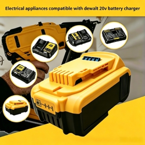 Baterai Bor Isi Ulang Lithium-ion 20V, Kompatibel dengan DeWEI DCB200 DCB200-2 DCB203 DCB204 DCB204-2 DCB205-2 DCB207 - Product Image 5