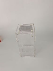 Lồng Bò Sát Bằng Nhựa Acrylic Với Lưới Và Cửa Từ Tháo Rời Acrylic Bò Sát Hồ Cạn Cầu Nguyện Bọ Ngựa Trường Hợp Trung Chuyển - Product Image 6