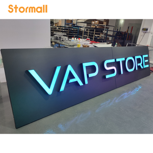 Insegna Luminosa 3D per Esterni, Lettere Logo a Canale <span class=keywords><strong>LED</strong></span>, Cartello Pubblicitario in Acrilico Illuminato, Insegna Commerciale IP67 - Product Image 5