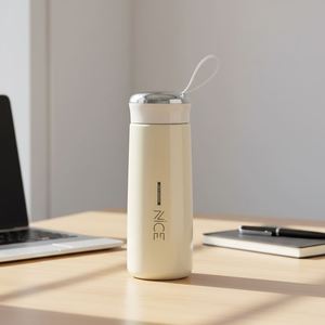 Elegant Custom Logo Premium Advertising Water Bottles with Glass Liner for Promotions and Gifts - Product Image 3