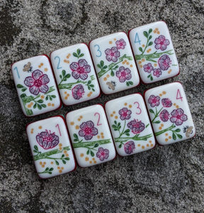 Juego de Mahjong Americano 2026, Oferta Especial, Acrílico Grabado, Color Naranja, Juego de Mesa de Casino - Product Image 6