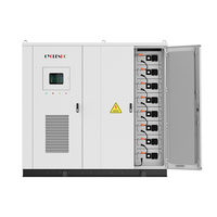 Système de stockage d'énergie BESS tout-en-un refroidi par air pour extérieur, batterie au lithium 100 kW/215 kWh pour système solaire, prise en charge parallèle jusqu'à 1 MWh