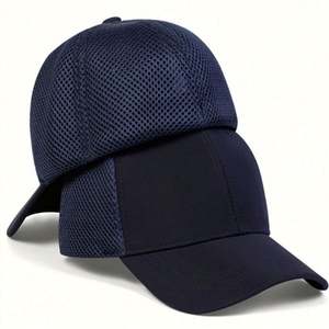 Gorra de Béisbol de Alta Calidad, Ajustable, Transpirable, de Malla, de 6 Paneles, con Parte Trasera Cerrada, para Hombre - Product Image 3