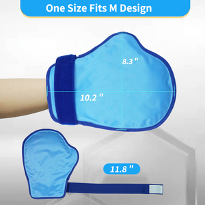 Mới Đến Ice Gel Găng Tay Cho Nóng Lạnh Trị Liệu Gel Găng Tay Cảm Ứng Mềm Găng Tay Hình Cổ Tay Băng Bọc - Product Image 2