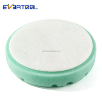 Tampon de polissage en mousse EVERTOOL 6 pouces 150mm pour polisseuse Ro ou DA