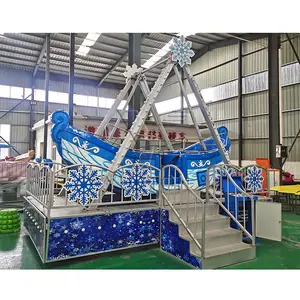 Factory Price Carnival Amusement Park Rides Swing Mini Ice and Snow Pirate Ship For Sale