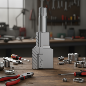 ประแจเฟอร์วี คอมพาสพร้อมเม็ดมีดริบบ์ 10 มม. ยาว 25 มม. สำหรับการใช้งานที่แม่นยำ - Product Image 3