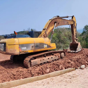 Excavadora Cat original a buen precio, excavadora de oruga usada 336D de servicio pesado de 30t a bajo precio - Product Image 1
