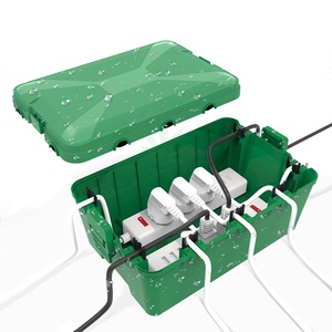 High Quality <b>Outdoor</b> Electrical Junction Box Plastic Waterproof <b>Extension</b> Cord <b>Socket</b> Box - Product Image 2